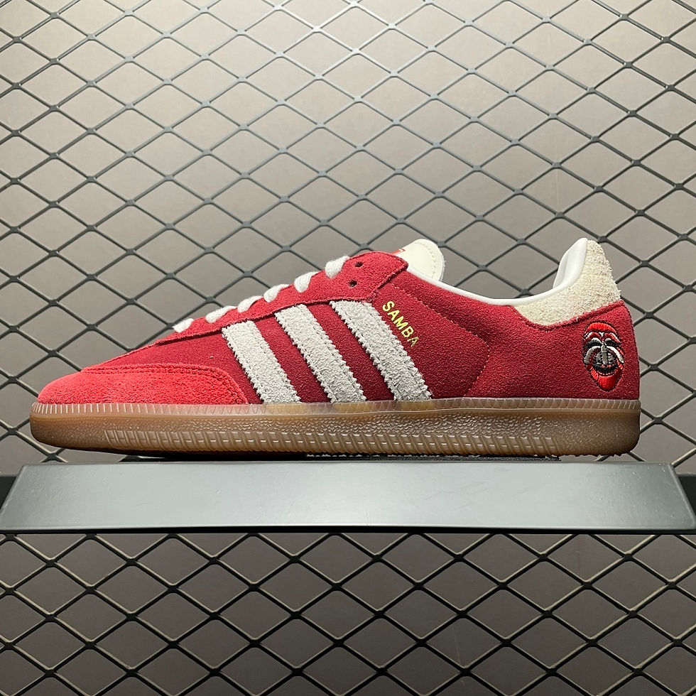 Adidas Samba – Red & White