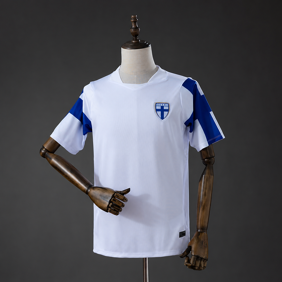 Camiseta Finlandia Mundial 2026 Adulto