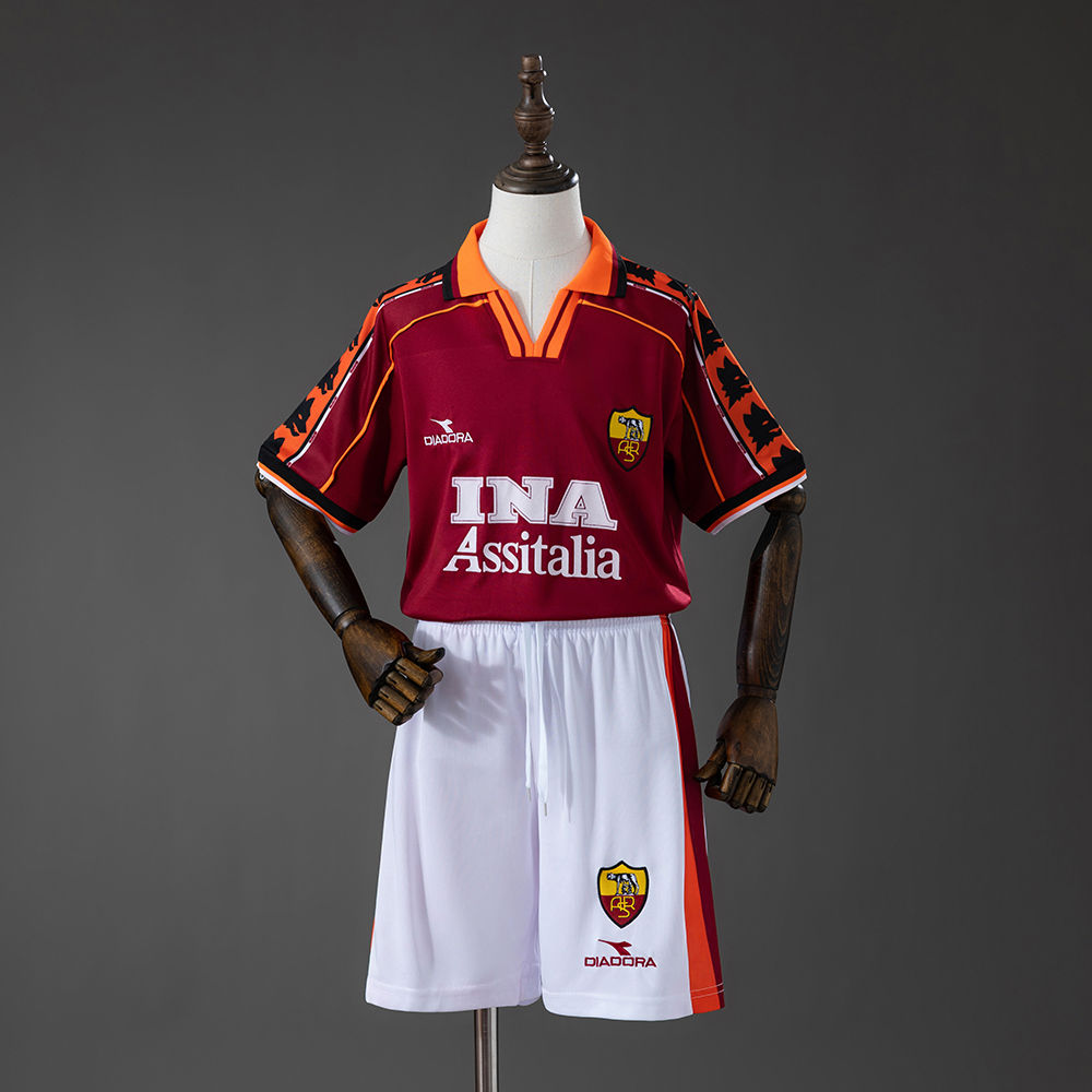 Conjunto Deportivo Retro Roma niñ@