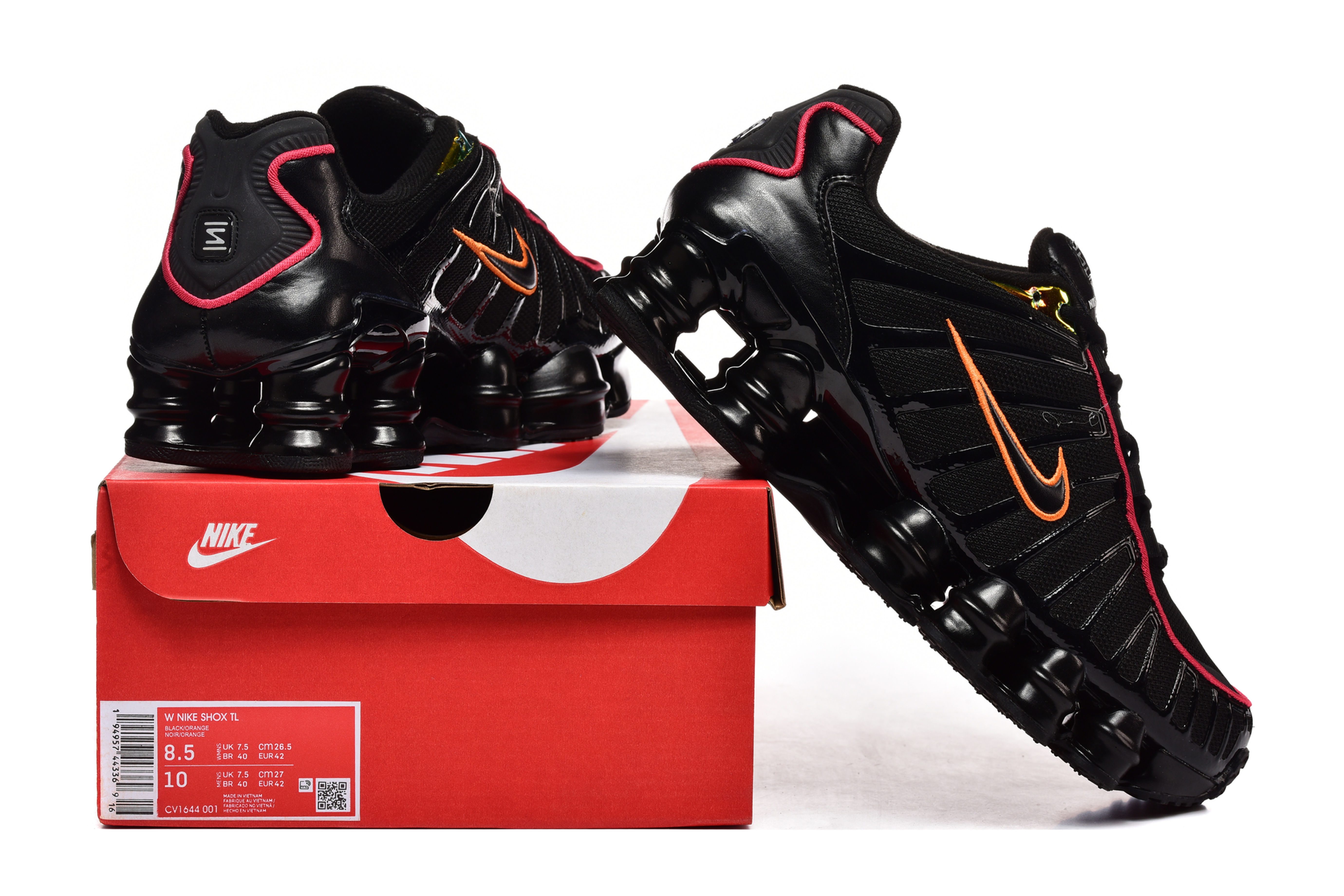 Nike Shox TL – BlackOrangeRed