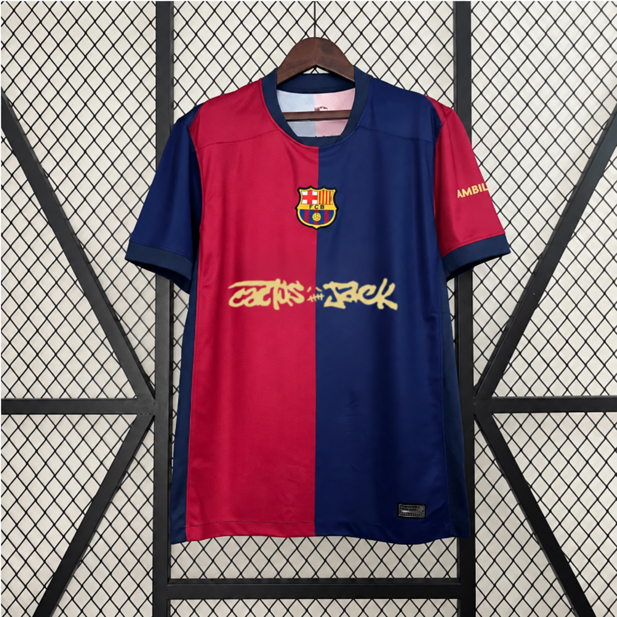 Camiseta FCB x Cactus Jack