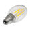 Thumbnail: Vintage Torpedo Candelabra Clear Energy Star / Title 20