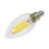 Thumbnail: Vintage Torpedo Candelabra Clear Energy Star / Title 20