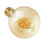 Thumbnail: Vintage Globe Amber Tint Spiral Filament