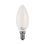 Thumbnail: Vintage Torpedo Candelabra Frosted Tint Energy Star