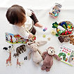 Toddler with Toys
