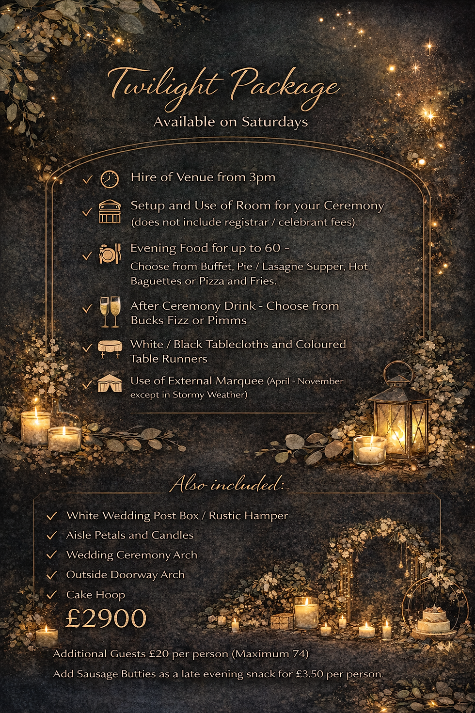 Description of our Twilight package