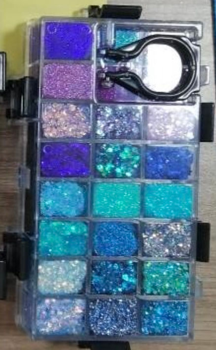 Miniatura: La tóxica glitter  paletas 