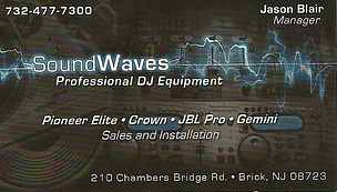 Professional Dj Equipment Sales & installations,Sound waves,sound waves brick, car audio electronics, car audio electronics nj,car audio electronics brick, speakers nj,car radio brick nj,dj equipment brick nj,remote car starters brick,remote car starters n