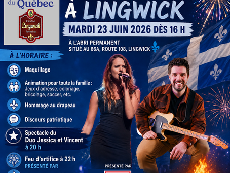 La Fête nationale du Québec débarque en grand à Lingwick !