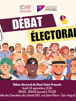 Une occasion privilégiée de mieux connaître les personnes candidates