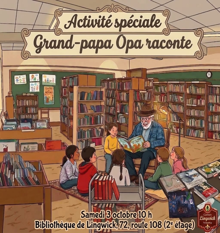Activité spéciale Grand-papa Opa raconte
