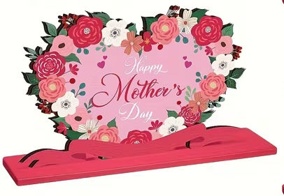 Thumbnail: Mothers Day Table Decorations (wooden)