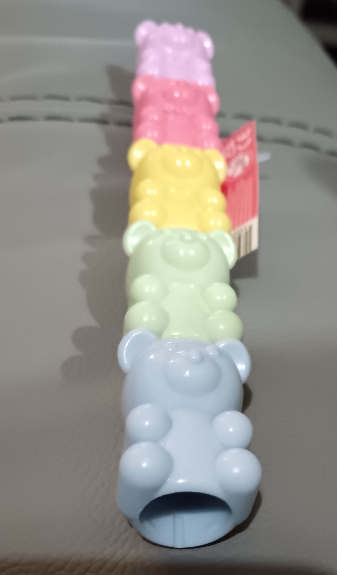 Stackable Teddy Bear Highlighter Pens