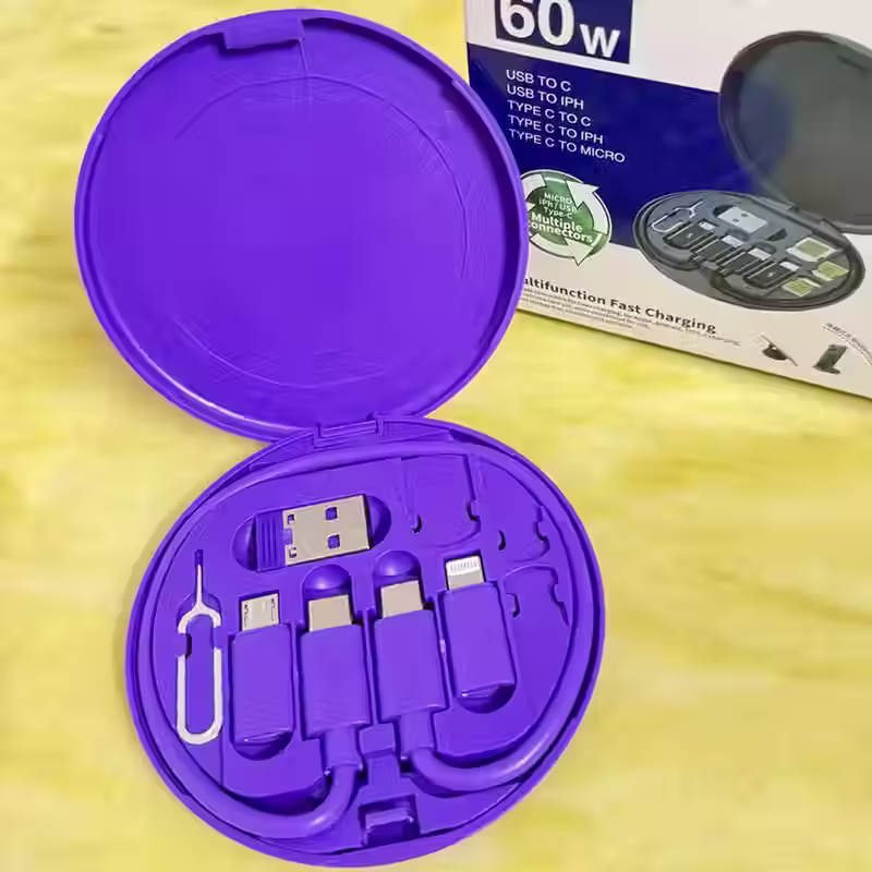 Thumbnail: 5 in 1  Fast Phone charger in small case