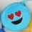 Thumbnail: Funny Face Plush Coin Purse Key Chain