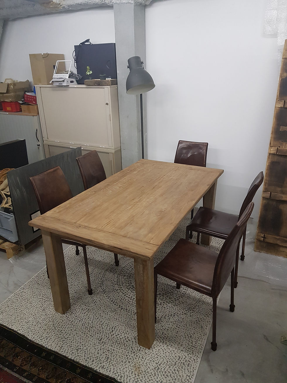 Miniaturbild: Altholztisch old Teak 160x90
