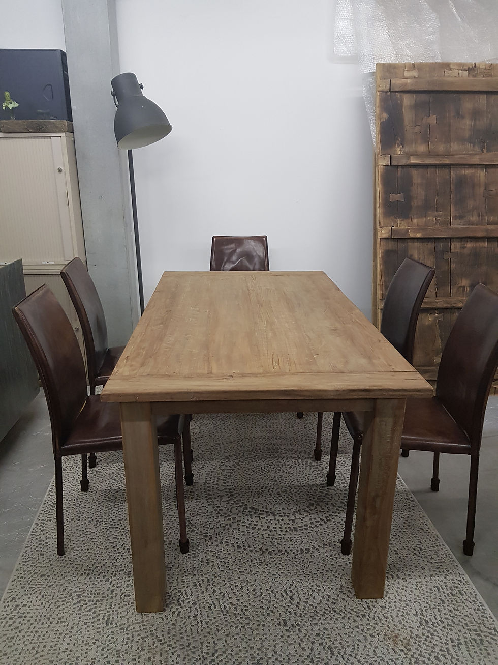 Miniaturbild: Altholztisch old Teak 160x90
