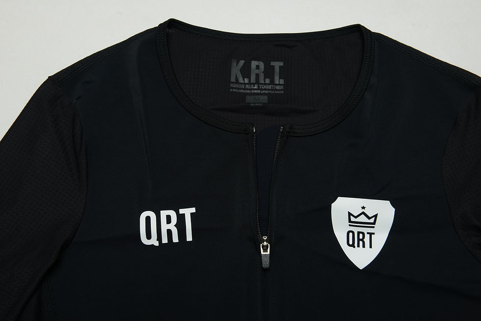 Thumbnail: QRT Long Sleeve Skinsuit (Blk)