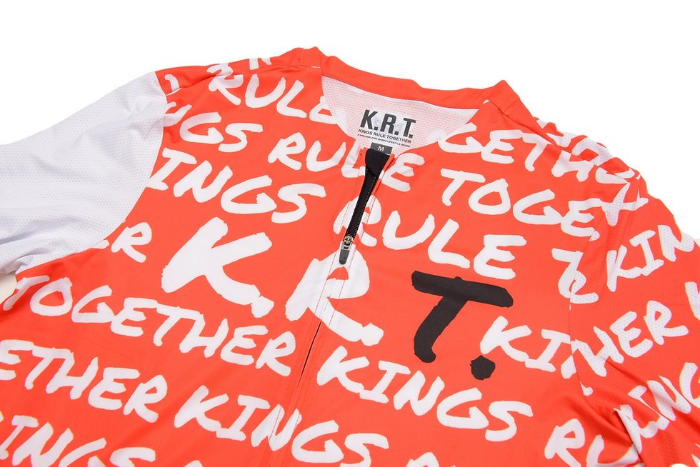 Thumbnail: KRT (Philly Graffiti) Long Sleeve Jersey (Red/Black)