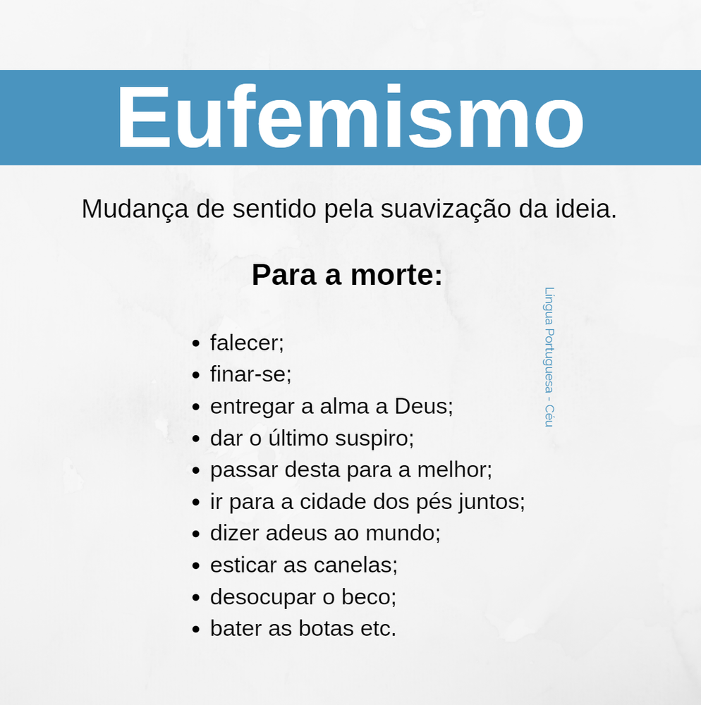 O Que E Eufemismo _ Exemples Euphémisme – MQIO