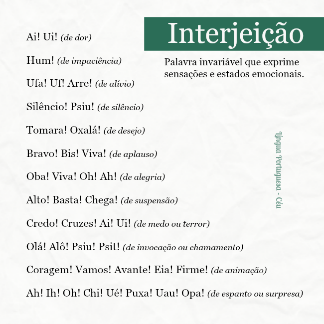 Interjeição