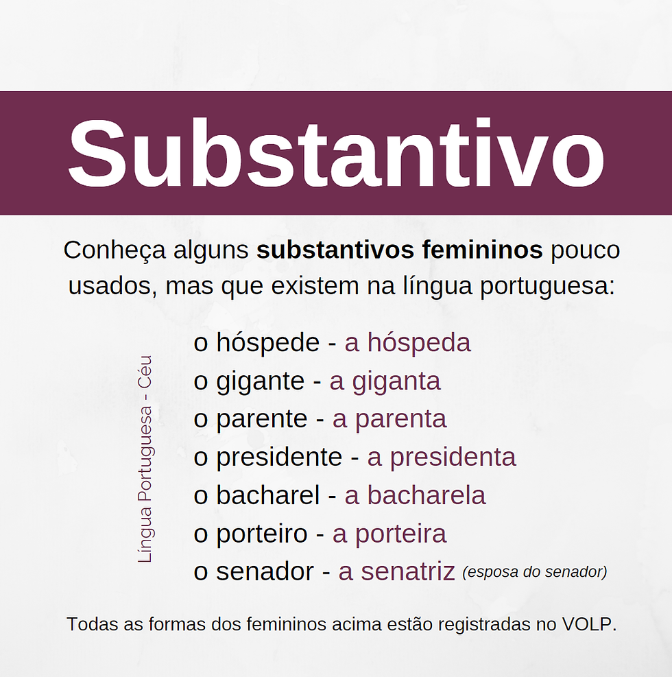 Substantivo