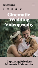 Se alle skabeloner hjemmesideskabeloner – Bryllupsfotograf virksomhed