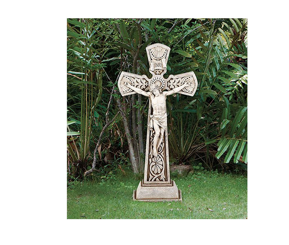 Garden Crucifix 23.5"