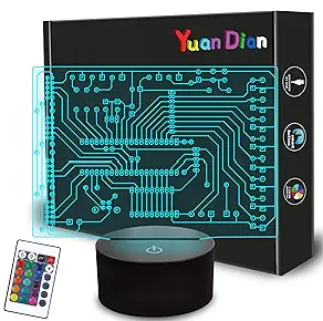 Computer Geekery PCB Lamp
