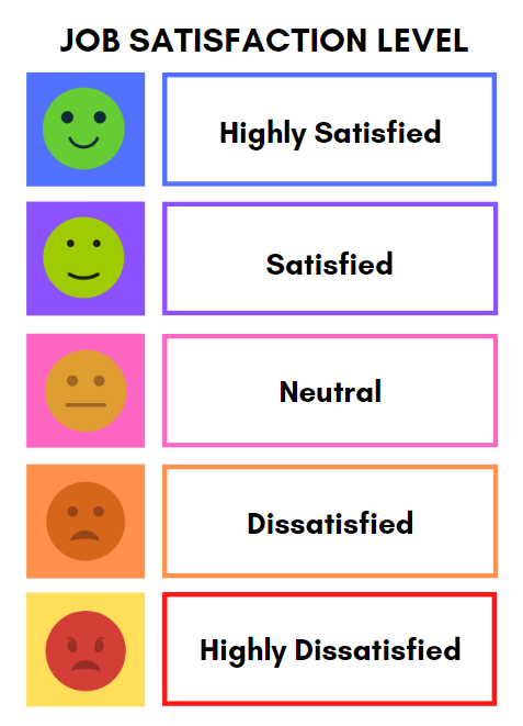 Job satisfaction levels