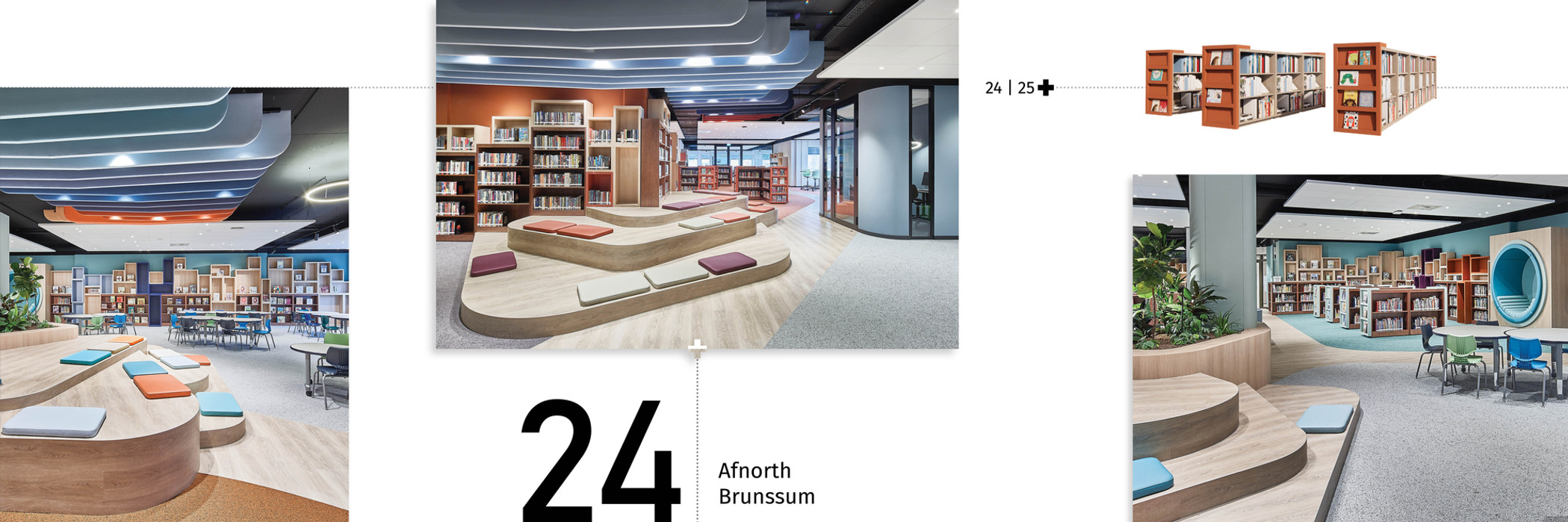 Library International School AFNORTH Brunssum by M+R