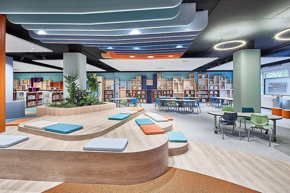 Bibliotheek Internationale school Afnorth by M+R