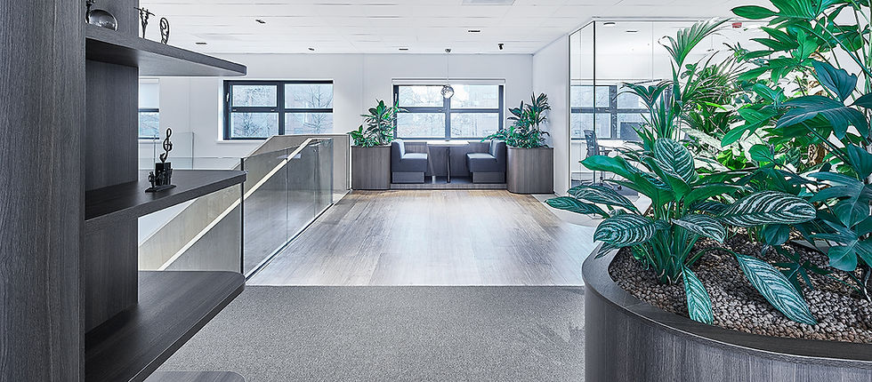 coupé aanlandplekken | stilte werkruimten en veel groen