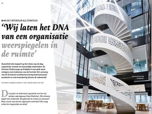 Wij laten het DNA van een organisatie weerspiegelen in de ruimte