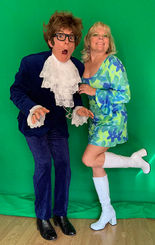 Austin Powers impersonator for birthday Las Vegas