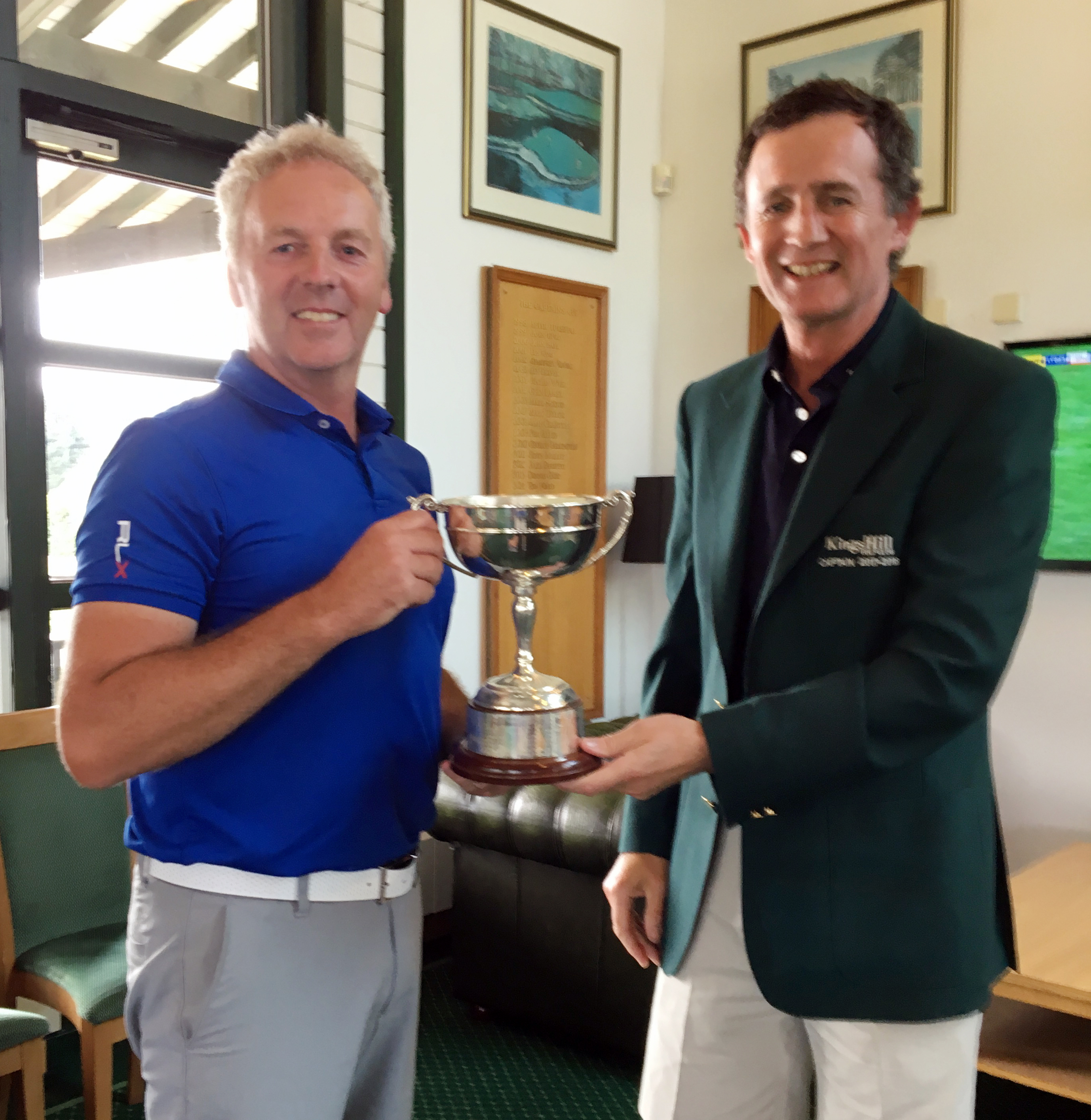 2018 Club Champion Richard Randall