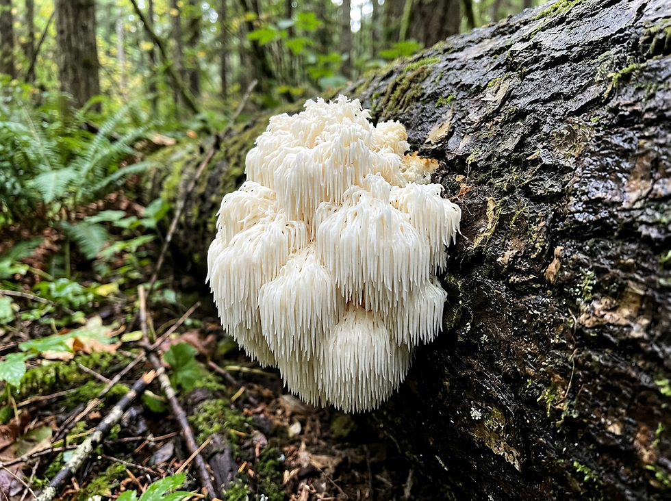 Lion's Mane Mushroom Benefits Foraging Growing and Brain Health