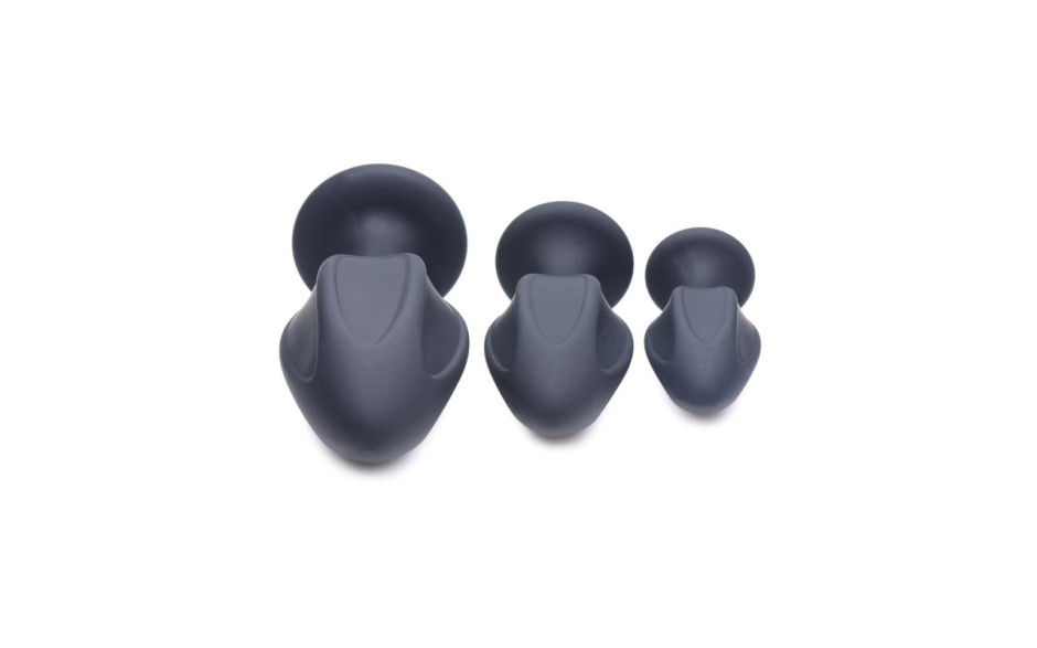 Thumbnail: Triple Juicers Silicone Anal Plug Set