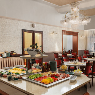 Essen buffet im hotel