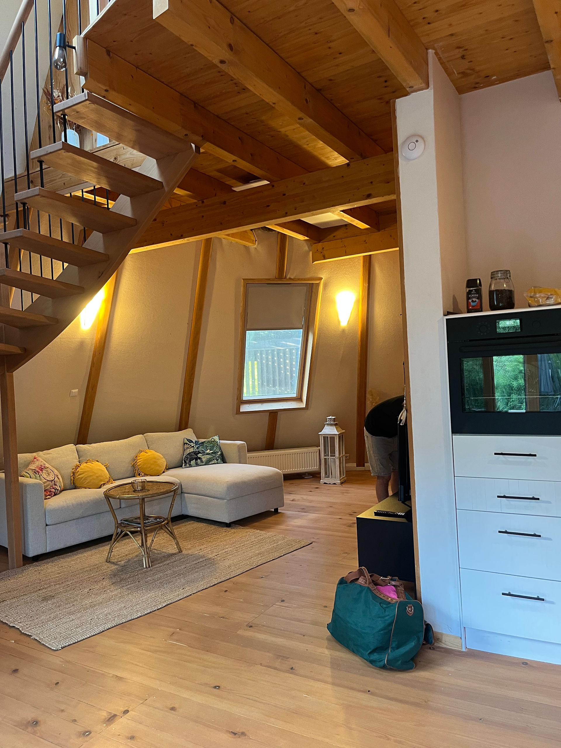 Luxus-Tipi Wohnzimmer