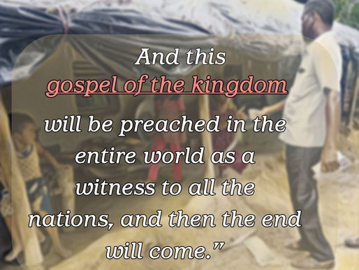 PREPARING FOR JESUS’ COMING