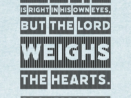 The LORD Examines Our Hearts