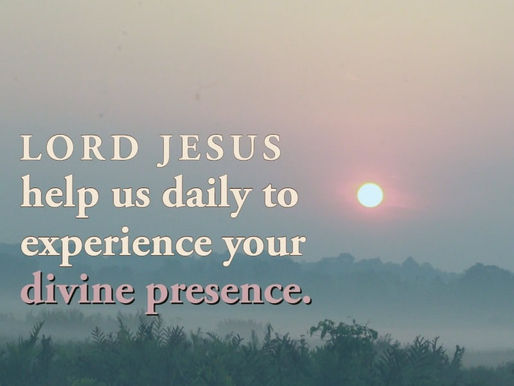 Practising GOD’s Presence