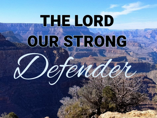 THE LORD OUR STRONG DEFENDER