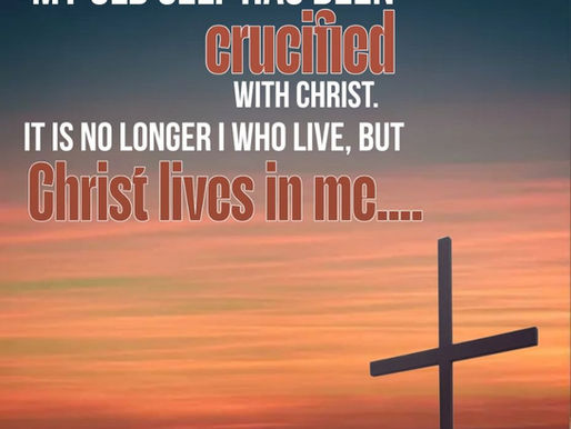 CHRIST LIVING IN ME!