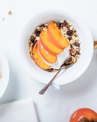 Peach Yogurt Parfait