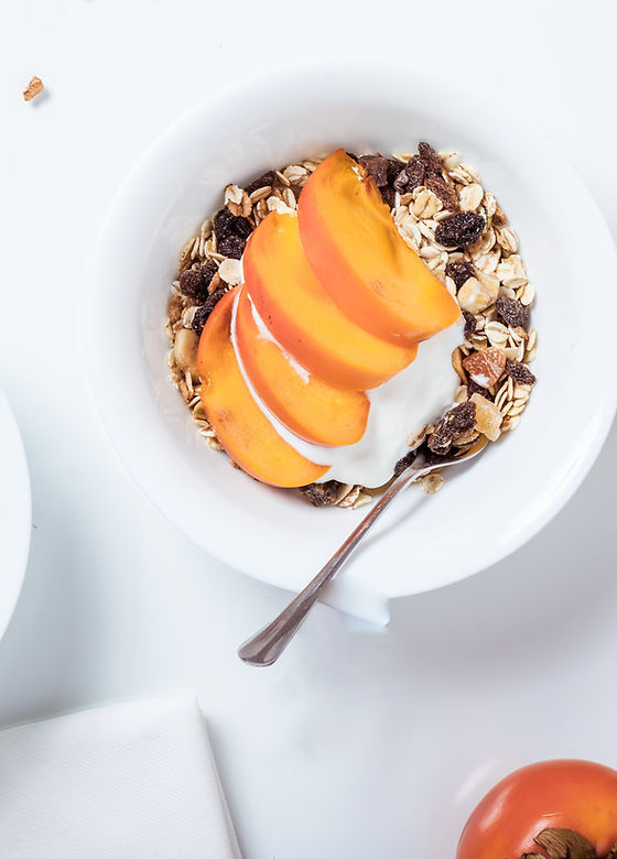 Peach Yogurt Parfait
