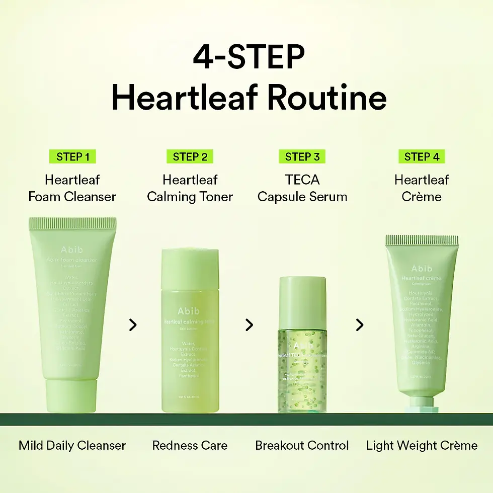 Miniatura: Abib Heartleaf Calming Trial Kit