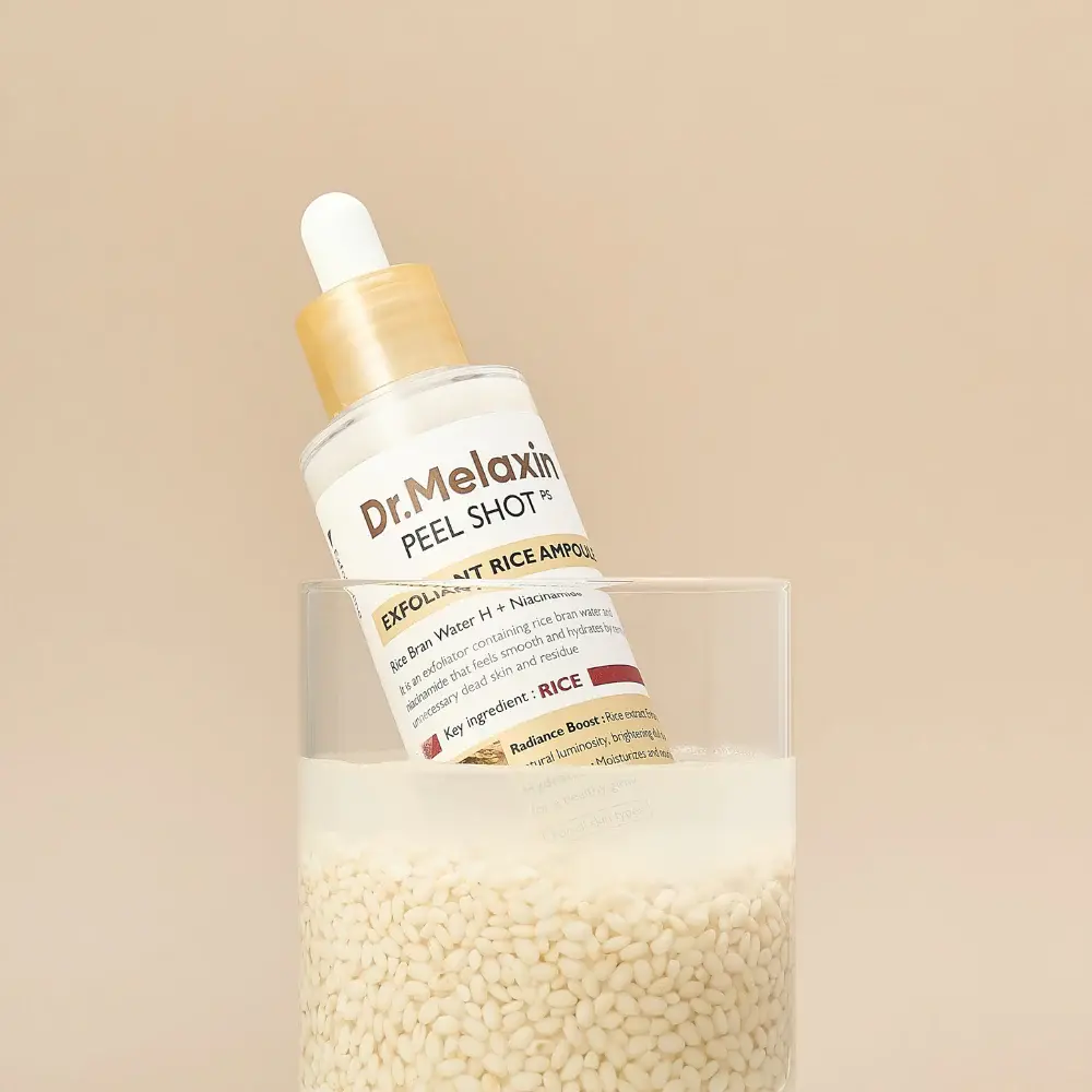 Dr. Melaxin Peel Shot Exfoliating White Rice Ampoule